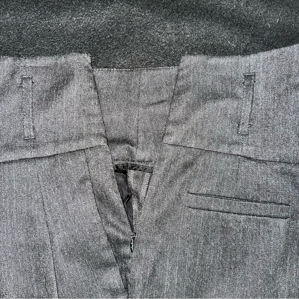 Zara Basic Charcoal Gray High Waisted Pencil Skir… - image 5